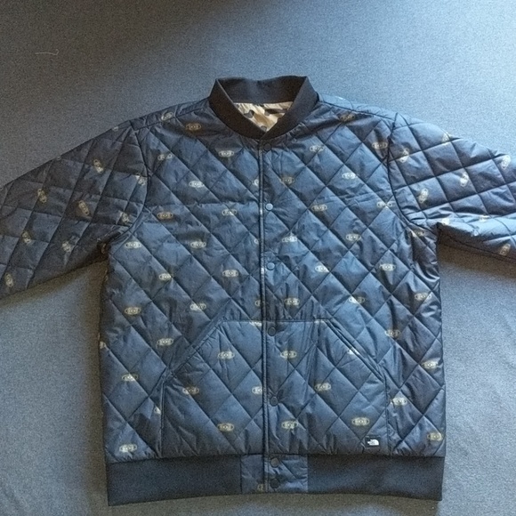 north face reversible bomber jacket